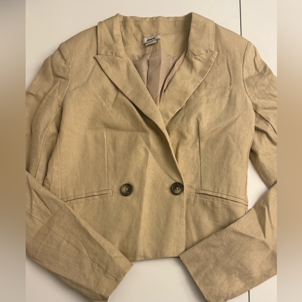 Jason Wu Women's Linen Blend Blazer Size S